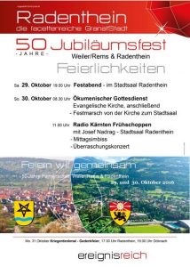 Jubiläumsfeierlichkeiten