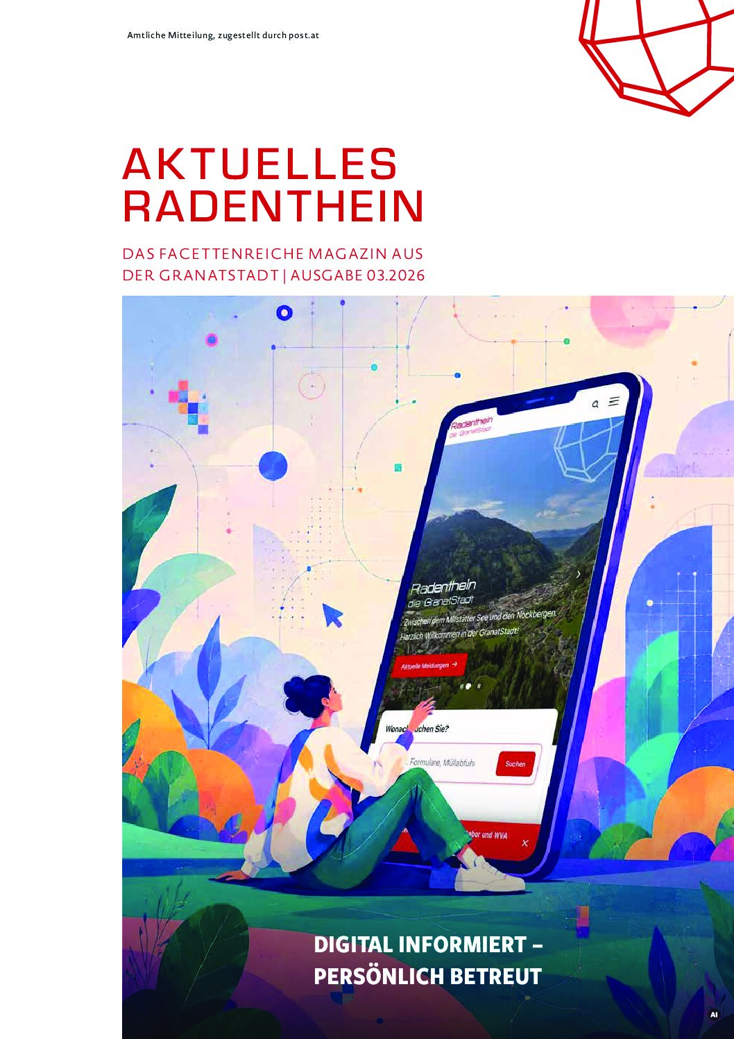 Cover Aktuelles Radenthein 03.2026